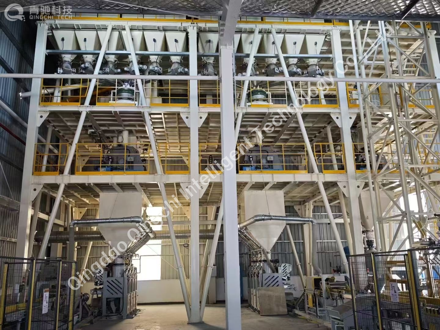 Latest company case about Custom Dry Mix Mortar Production Line Tailored for Philippine Client Enters Formal On-site Installation Stage